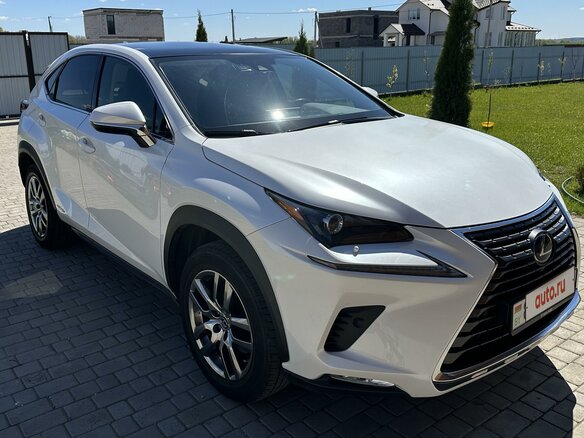 2020 Lexus NX 300h I Рестайлинг, белый, 3690000 рублей - вид 1