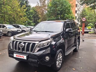 2016 Toyota Land Cruiser Prado 150 Series Рестайлинг 1, чёрный, 4050000 рублей, вид 2