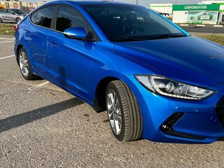 2016 Hyundai Elantra VI (AD), синий, 1630000 рублей, вид 1