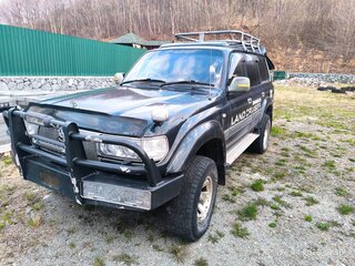 1995 Toyota Land Cruiser 80 Series Рестайлинг, зелёный, 2340000 рублей, вид 1