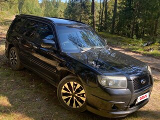 2005 Subaru Forester II, чёрный, 720000 рублей, вид 3