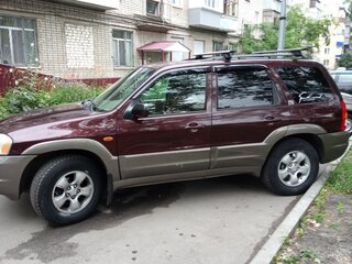 2001 Mazda Tribute I, пурпурный, 680000 рублей, вид 5
