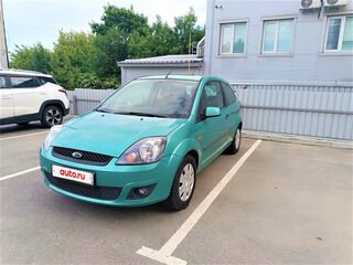 2007 Ford Fiesta Mk5, зелёный, 300000 рублей, вид 2
