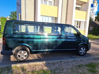 2008 Volkswagen Transporter Long T5, зелёный, 1360000 рублей, вид 2