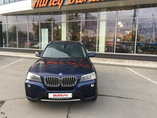 2012 BMW X3 28i xDrive II (F25), синий, 2300000 рублей, вид 2