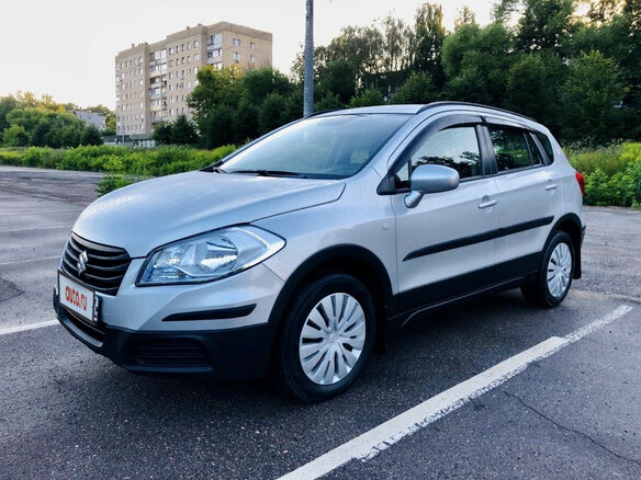 2014 Suzuki SX4 II (S-Cross), серебристый - вид 2