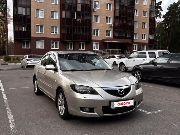 2007 Mazda 3 I (BK) Рестайлинг, серый, 650000 рублей - вид 3