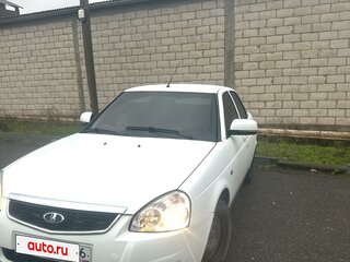 2015 Lada (ВАЗ) Priora I Рестайлинг, белый, 540000 рублей, вид 1