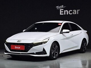 2022 Hyundai Avante VII, белый, 1860000 рублей, вид 2