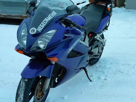 2002 Honda VFR 800, синий, 520000 рублей, вид 5