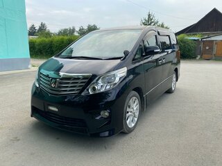 2009 Toyota Alphard II, чёрный, 1200000 рублей, вид 1