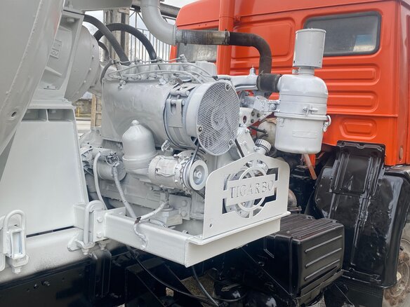 2003 КамАЗ Автобетоносмеситель, красный, 870000 рублей - вид 7