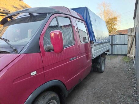 2006 ГАЗ ГАЗель (33023/330273) Фермер, красный, 670000 рублей, вид 3
