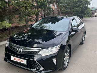 2017 Toyota Camry VII (XV50) Рестайлинг 2, чёрный, 2300000 рублей, вид 1