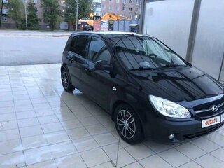 2007 Hyundai Getz I Рестайлинг, чёрный, 650000 рублей, вид 3