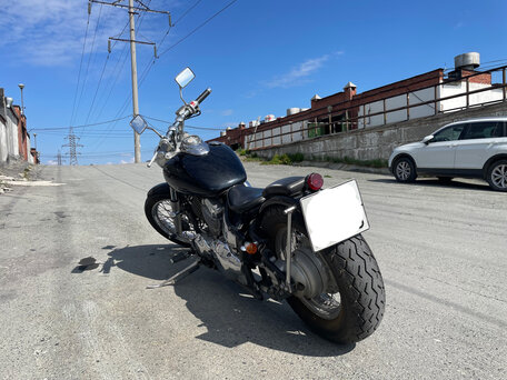 1995 Yamaha XVS400 Drag Star, чёрный, 349000 рублей, вид 3
