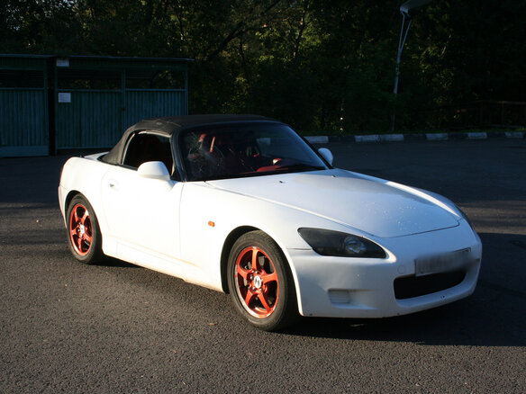 2002 Honda S2000 I (AP1), белый - вид 2