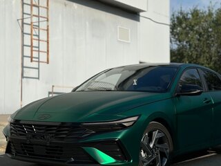 2023 Hyundai Elantra N Line VII (CN7) Рестайлинг, зелёный, 2550000 рублей, вид 3