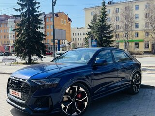 2019 Audi Q8 45 TDI I (4M), синий, 8000000 рублей, вид 1