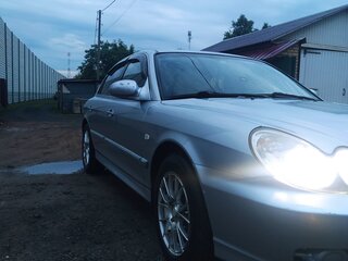 2007 Hyundai Sonata ТагАЗ IV (EF) Рестайлинг, серебристый, 815000 рублей, вид 2