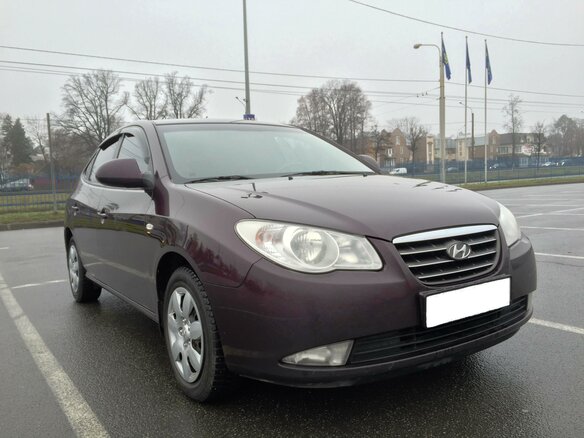 2010 Hyundai Elantra IV (HD), фиолетовый