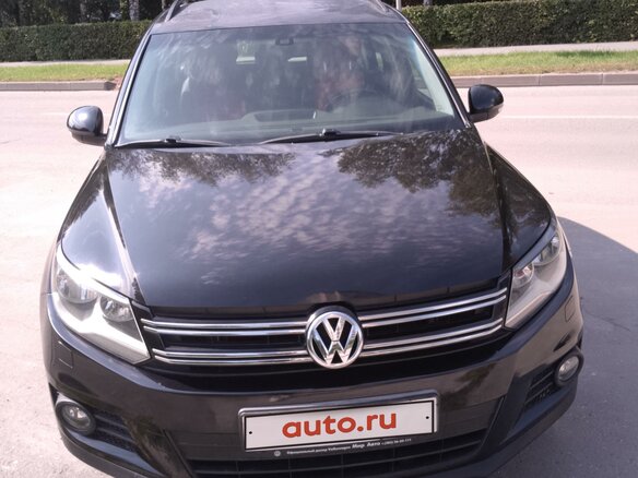 2011 Volkswagen Tiguan I Рестайлинг, синий, 1350000 рублей - вид 4