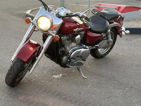 2003 Kawasaki VN1600 Vulcan, красный, 500000 рублей, вид 1