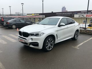 2015 BMW X6 30d II (F16), белый, 4100000 рублей, вид 1