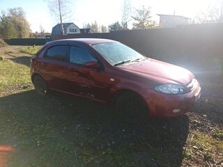 2006 Chevrolet Lacetti I, красный, 360000 рублей, вид 2