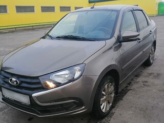 2021 Lada (ВАЗ) Granta I Рестайлинг, коричневый, 860000 рублей, вид 3