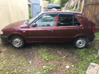 1998 Skoda Felicia I, пурпурный, 130000 рублей, вид 3