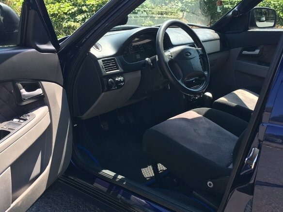 2012 Lada (ВАЗ) Priora I, синий, 550000 рублей - вид 13