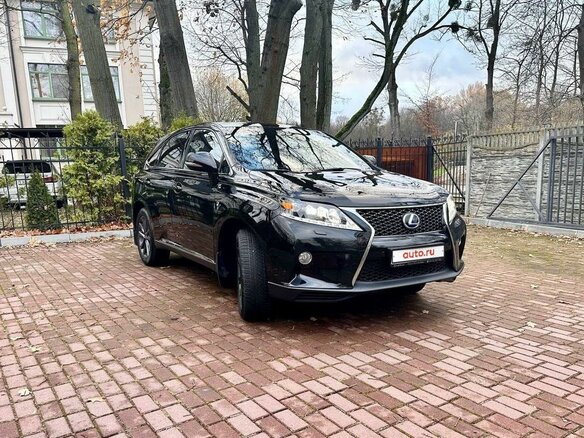2014 Lexus RX 450h III Рестайлинг, чёрный, 2790000 рублей