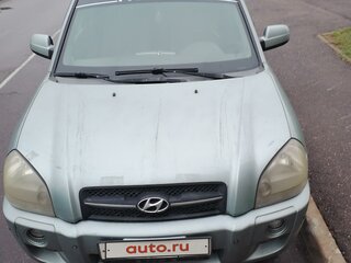 2005 Hyundai Tucson I, голубой, 1000000 рублей, вид 1