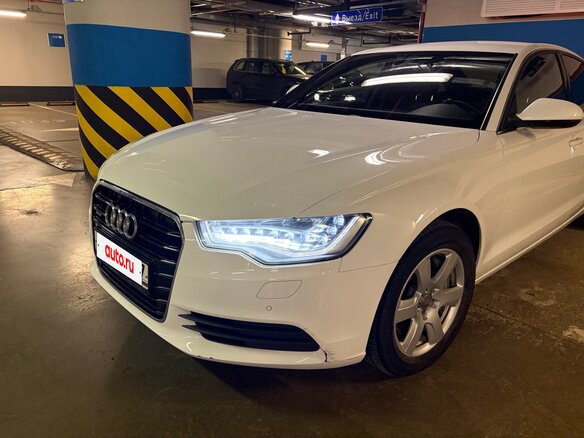 2011 Audi A6 IV (C7), белый, 1790000 рублей - вид 2
