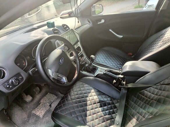 2008 Ford Mondeo IV, чёрный, 750000 рублей - вид 12