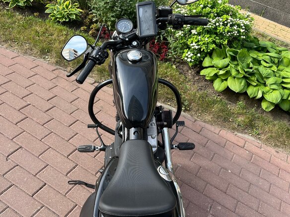 2013 Harley-Davidson Sportster 1200, чёрный, 950000 рублей - вид 2