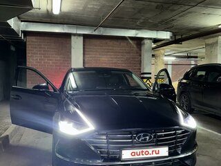 2020 Hyundai Sonata VIII (DN8), синий, 2300000 рублей, вид 2