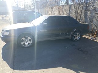 1995 Audi A6 I (C4), чёрный, 320000 рублей, вид 5