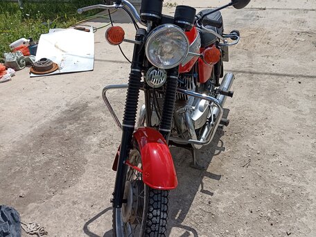 1982 Jawa 350/638, красный, 400000 рублей, вид 4