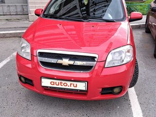 2010 Chevrolet Aveo I Рестайлинг, красный, 560000 рублей, вид 3