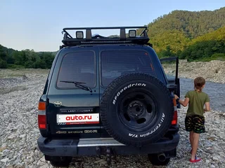 1997 Toyota Land Cruiser 80 Series Рестайлинг, зелёный, 2850000 рублей, вид 5