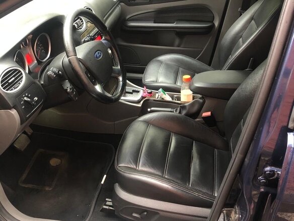 2009 Ford Focus II Рестайлинг, синий - вид 3