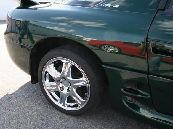 1999 Mitsubishi 3000 GT II, зелёный - вид 13