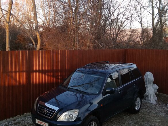 2008 Chery Tiggo (T11) I, синий - вид 6