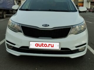 2015 Kia Rio III Рестайлинг, белый, 780000 рублей, вид 1