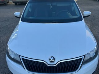 2018 Skoda Rapid I Рестайлинг, белый, 770000 рублей, вид 3