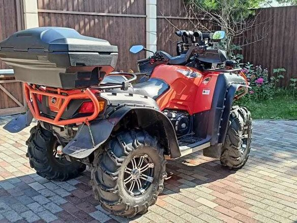 2014 CFMoto CF800-X8, оранжевый - вид 2