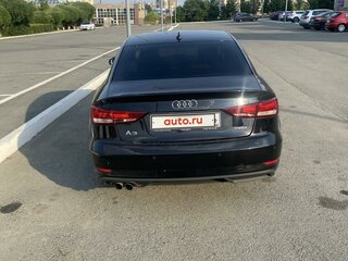 2017 Audi A3 III (8V) Рестайлинг, чёрный, 1430000 рублей, вид 3