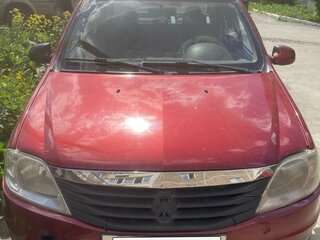 2011 Renault Logan I Рестайлинг, красный, 530000 рублей, вид 1